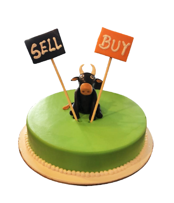 Cow theme Cake