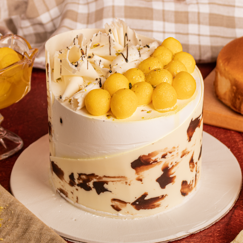Rasmalai Cake (Eggless)