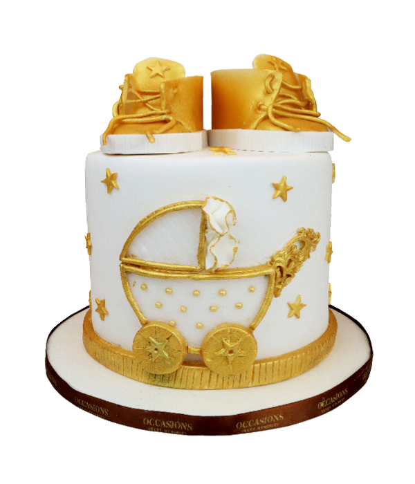 Cute Little Shoe Theme Cake 