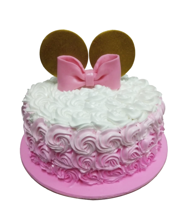 Mickey with Bow Cake-2