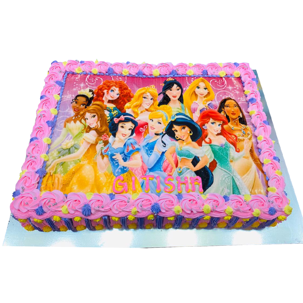 Princess Photo Cake