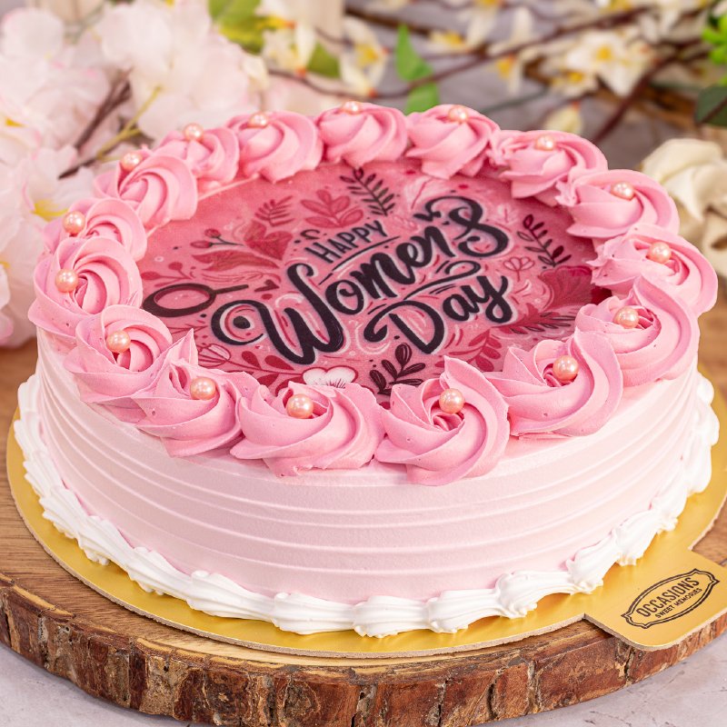 STRAWBERRY BLOSSOM CAKE