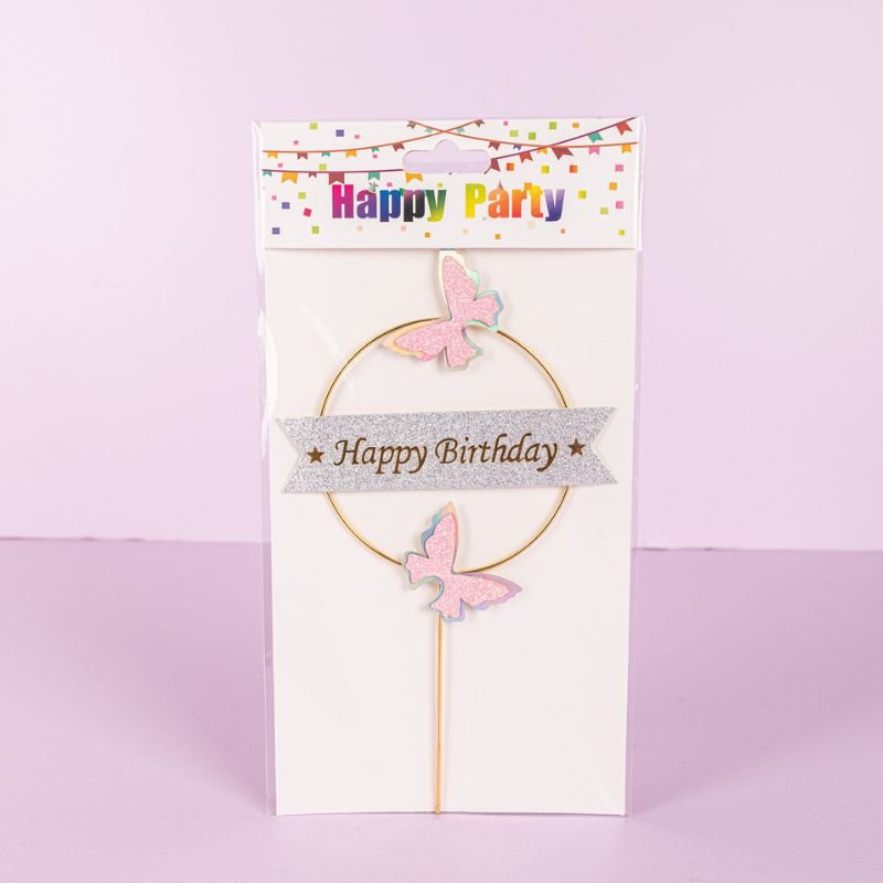 Butterfly Birthday Topper 