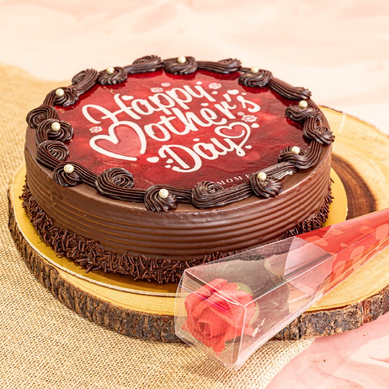 QUEEN'S CHOCO TRUFFLE WITH ARTIFICIAL ROSE