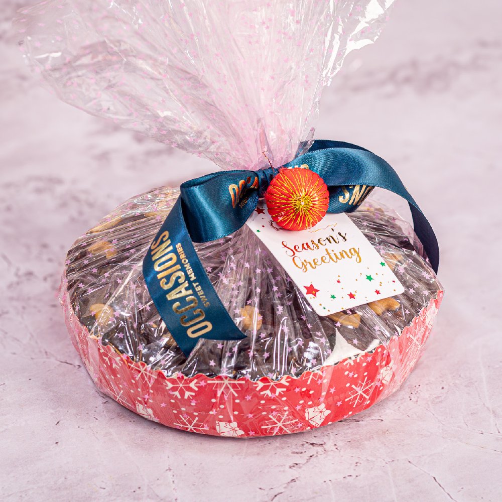 Festive plum cake bar 500 gms EGGFREE